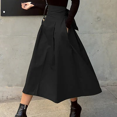 Women's A-line balloon skirt with a voluminous and feminine design perfect for a modern and trendy look