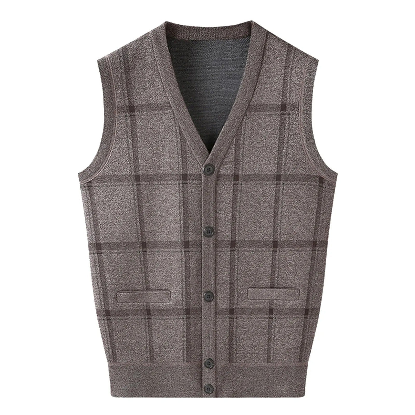 Men's classic knitted vest - Erwin