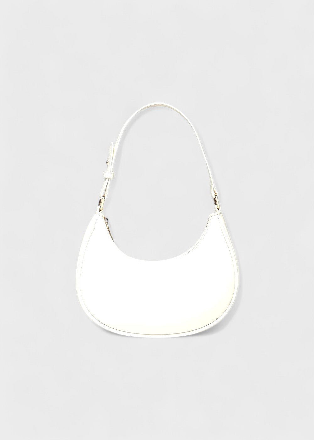 Women's moon bag modern curved design - Lunea